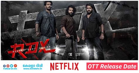 rdx ott release date|rdx malayalam movie release date.